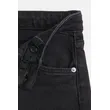 Black Loose Fit High Waist Jeans | Comfortable and Stylish