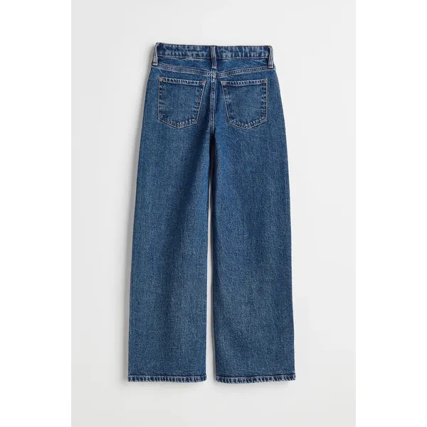 Dark Denim Relaxed High Rise Jeans | Comfortable and Versatile
