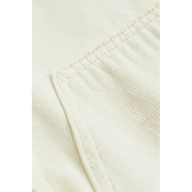Men’s Creamy Loose Worker’s Jeans | Comfortable and Functiona