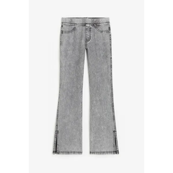 Gray Kids’ Flared Denim Inner Pants | Comfortable and Stylish