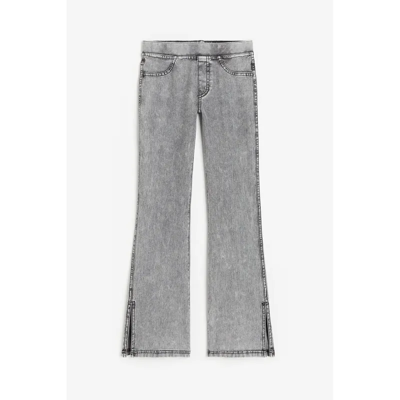 Gray Kids’ Flared Denim Inner Pants | Comfortable and Stylish