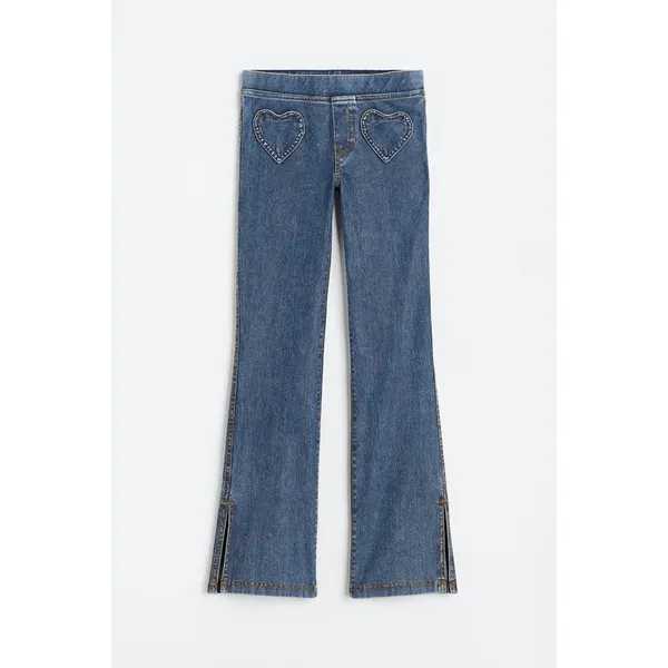 Women’s Slim Mid-High Waist Flared Jeans | Stylish and Figure-Flattering