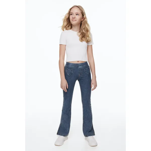 Women’s Slim Mid-High Waist Flared Jeans | Stylish and Figure-Flattering