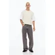 Men’s Gray Denim Wide Leg Pants | Stylish and Comfortable