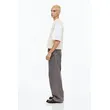 Men’s Gray Denim Wide Leg Pants | Stylish and Comfortable