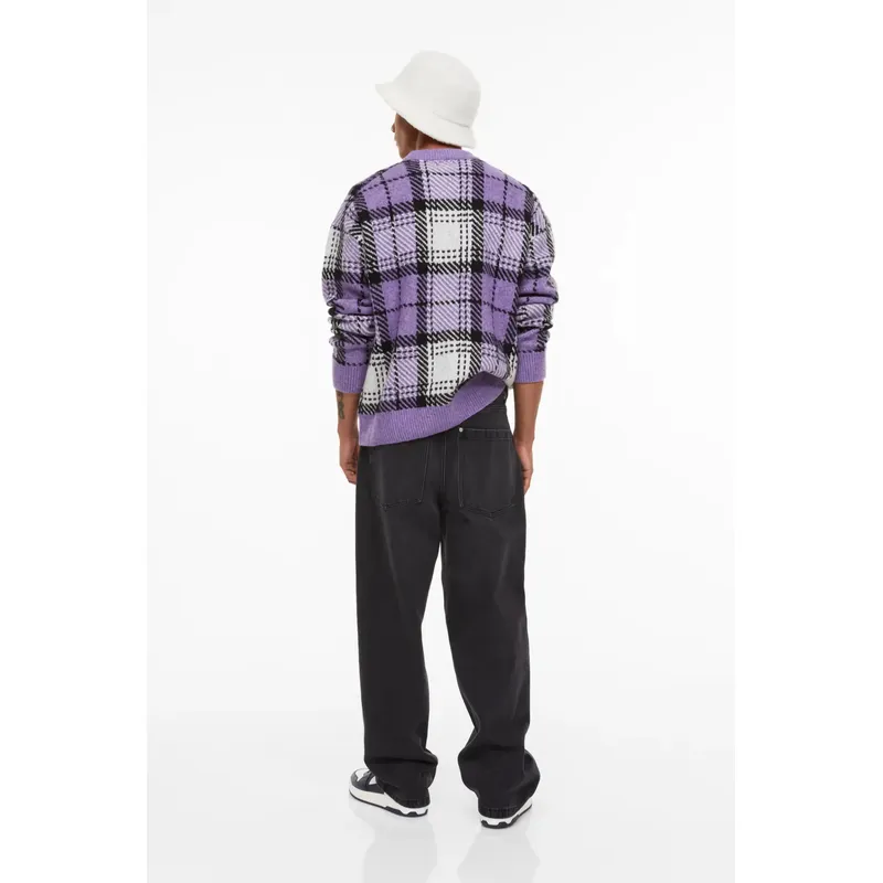 Men’s Long Black Loose Jeans | Comfortable and Versatile