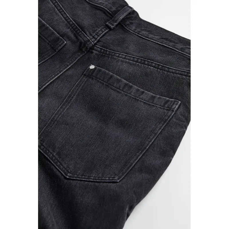 Men’s Long Black Loose Jeans | Comfortable and Versatile