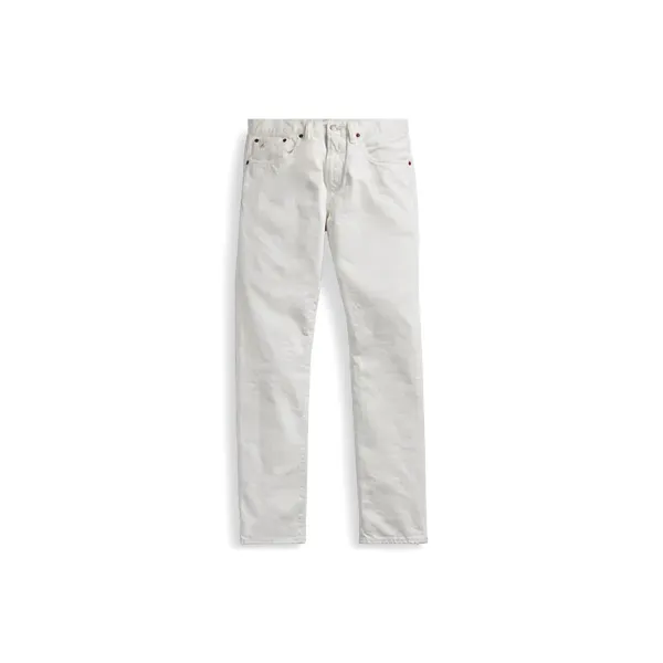 Slim Fit White Cotton Jeans for Stylish Comfort | Shop Now