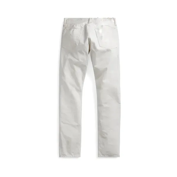 Slim Fit White Cotton Jeans for Stylish Comfort | Shop Now
