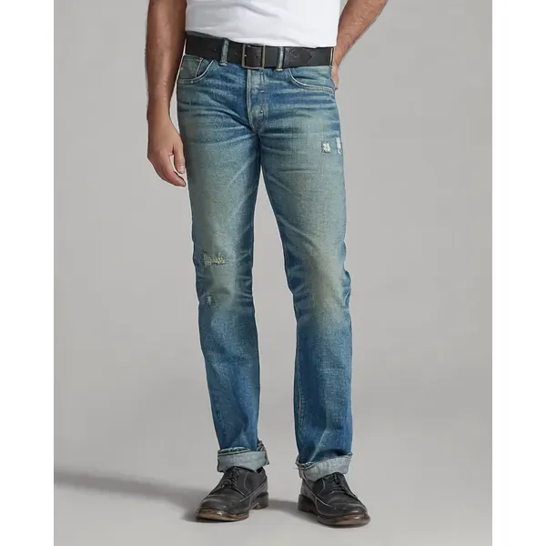 Men’s Slim Fit Cotton Trim Jeans for Stylish Comfort | Shop Now