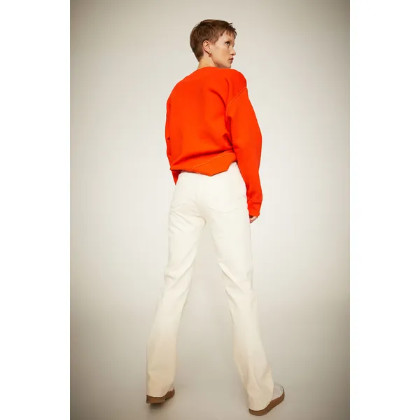 Straight-Leg High-Rise Jeans | Light Blue, Dark Blue, White | Versatile and Stylish