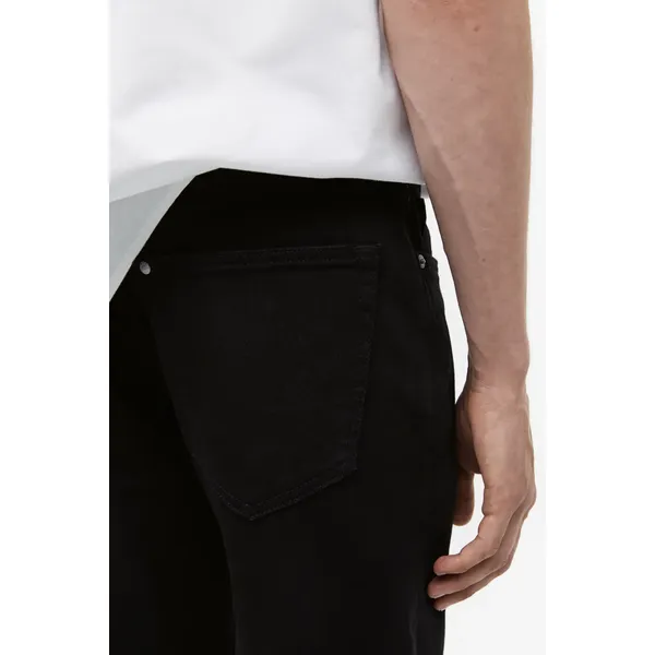 Men’s Black Mid Waist Jeans | Classic and Versatile | Shop Now