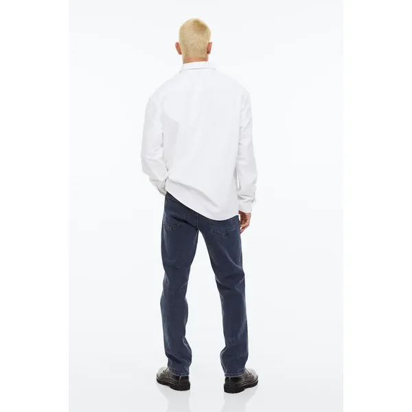 Mid Rise Dark Blue Men’s Jeans | Classic Fit and Timeless Style | Shop Now