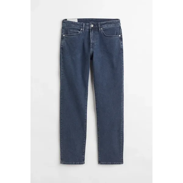 Mid Rise Dark Blue Men’s Jeans | Classic Fit and Timeless Style | Shop Now