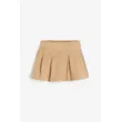 Beige Pleated Denim Skirt for Kids | Stylish and Comfortable | Shop Now