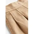Beige Pleated Denim Skirt for Kids | Stylish and Comfortable | Shop Now