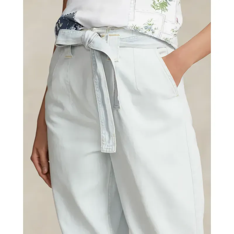 Women’s Tapered Ankle Cotton Jeans | Stylish and Comfortable | Shop Now