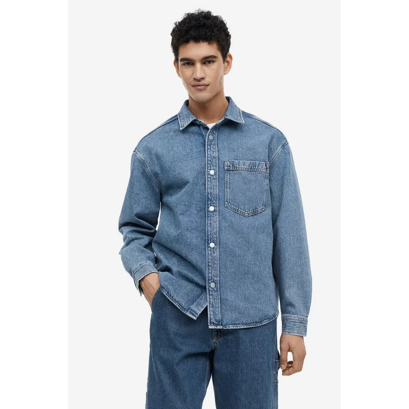 Regular Fit Denim Jacket Shirt | Classic and Stylish Outerwear | Shop Now