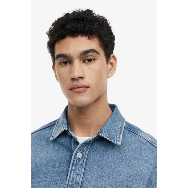 Regular Fit Denim Jacket Shirt | Classic and Stylish Outerwear | Shop Now