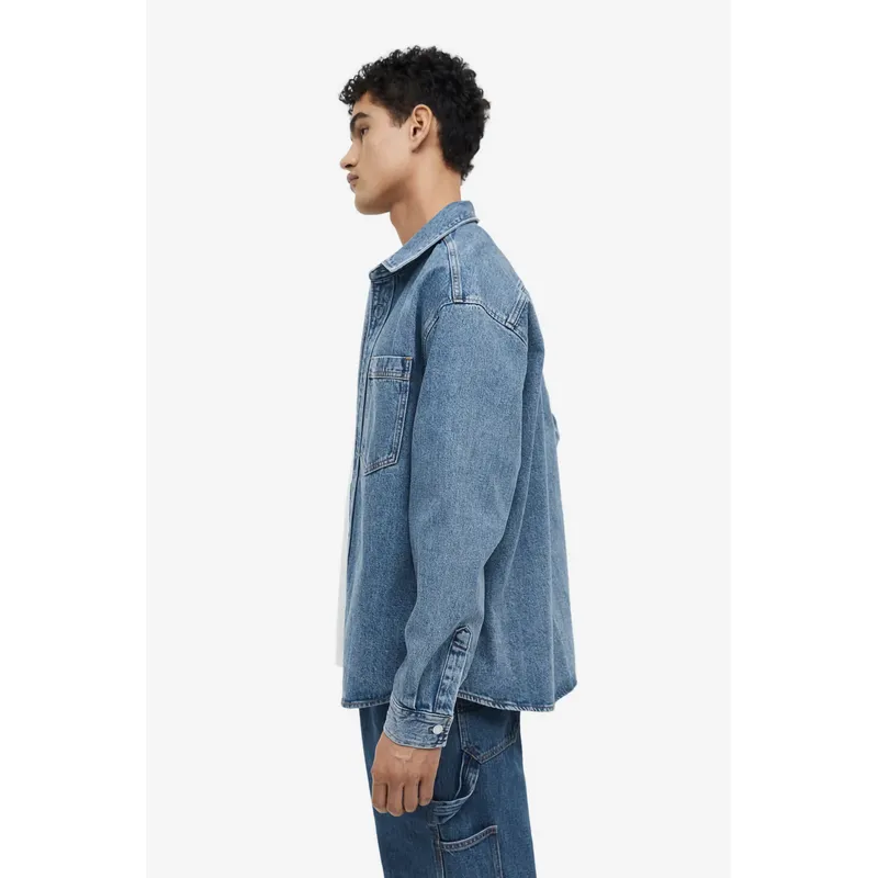 Regular Fit Denim Jacket Shirt | Classic and Stylish Outerwear | Shop Now