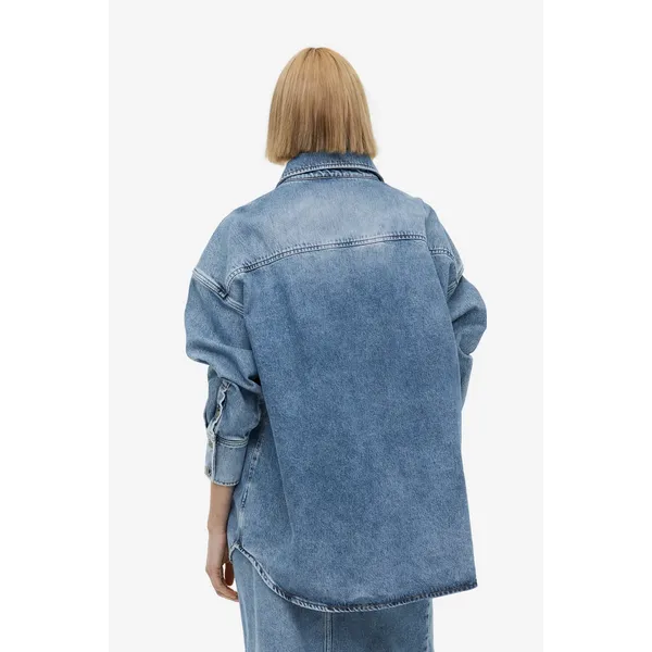 Plus Size Denim Shirt Ladies | Stylish and Comfortable | Shop Now
