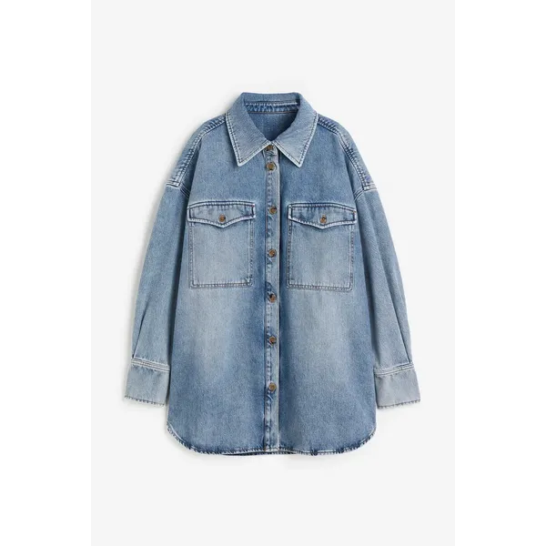 Plus Size Denim Shirt Ladies | Stylish and Comfortable | Shop Now