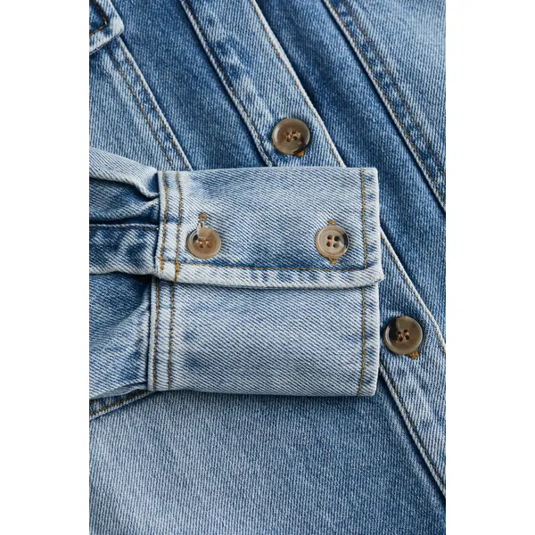 Plus Size Denim Shirt Ladies | Stylish and Comfortable | Shop Now