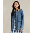 Women’s Loose Fit Denim Work Jacket | Comfortable and Stylish | Shop Now