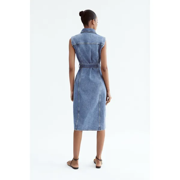 Midi Denim Dress | Stylish and Versatile Women’s Dress | Shop Now