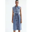 Midi Denim Dress | Stylish and Versatile Women’s Dress | Shop Now
