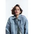 Patch Pocket Denim Jacket Medium Blue | Classic and Versatile Outerwear | Shop Now