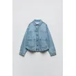 Patch Pocket Denim Jacket Medium Blue | Classic and Versatile Outerwear | Shop Now