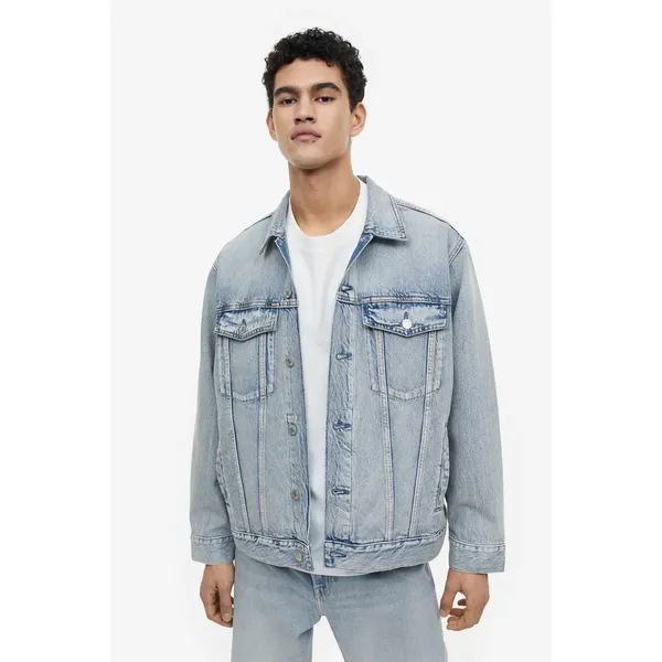 Casual Fit Denim Jacket Light Denim Blue | Stylish and Comfortable Outerwear | Shop Now