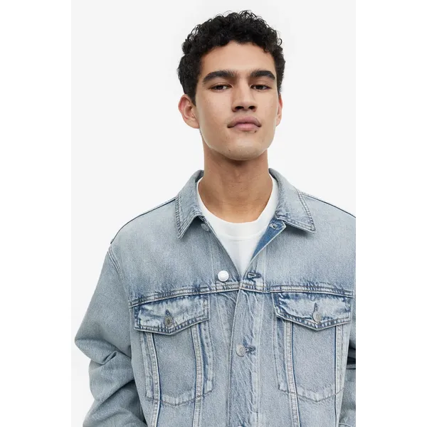 Casual Fit Denim Jacket Light Denim Blue | Stylish and Comfortable Outerwear | Shop Now