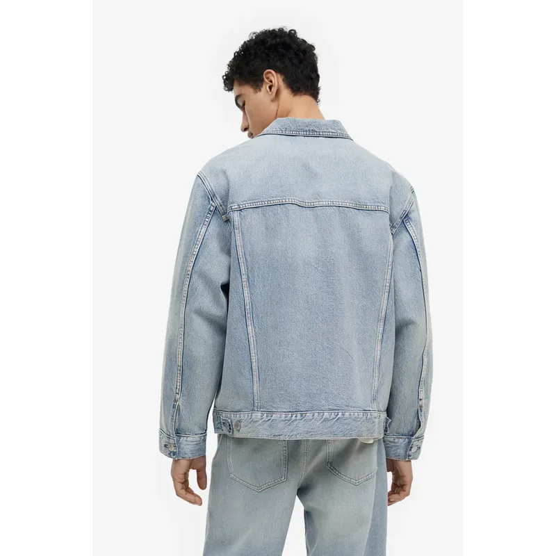 Casual Fit Denim Jacket Light Denim Blue | Stylish and Comfortable Outerwear | Shop Now