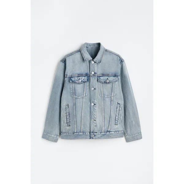 Casual Fit Denim Jacket Light Denim Blue | Stylish and Comfortable Outerwear | Shop Now