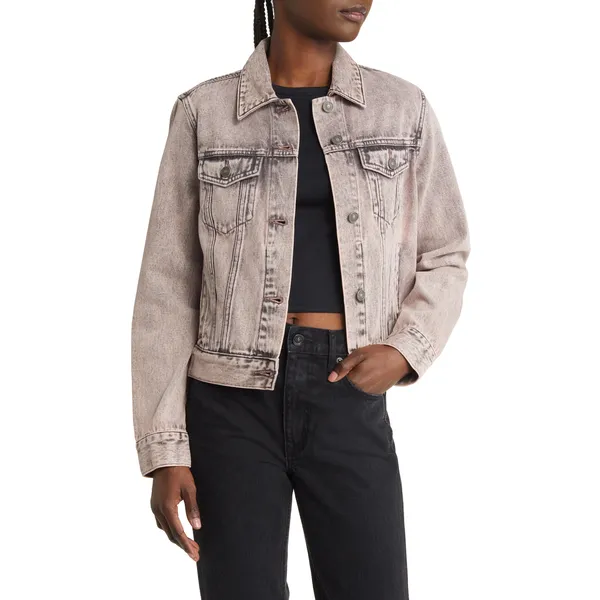 Shop Stylish Gray Denim Jacket | Versatile Outerwear | Fashion Essential