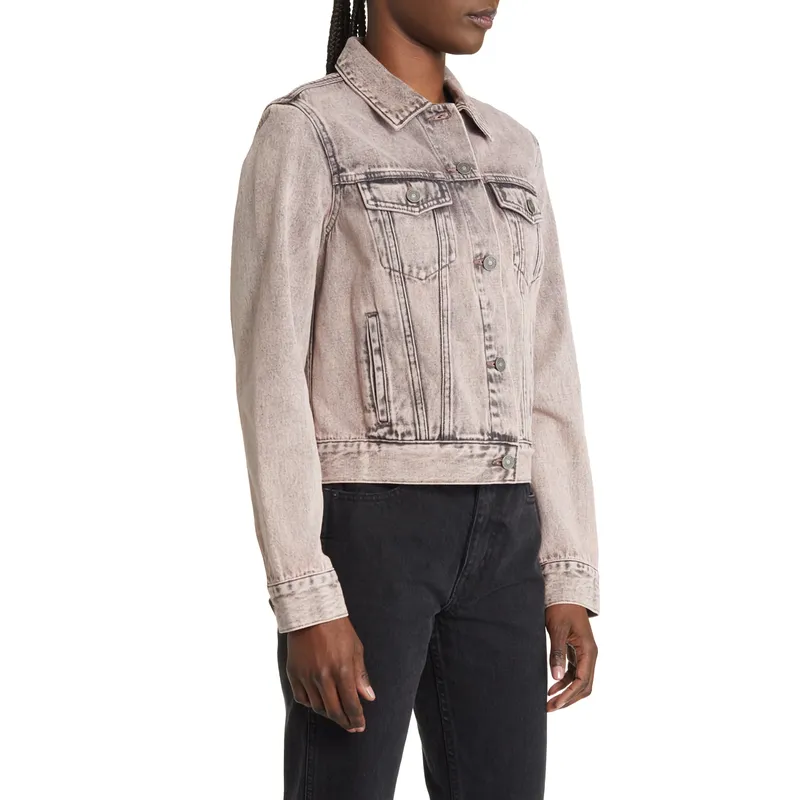 Shop Stylish Gray Denim Jacket | Versatile Outerwear | Fashion Essential