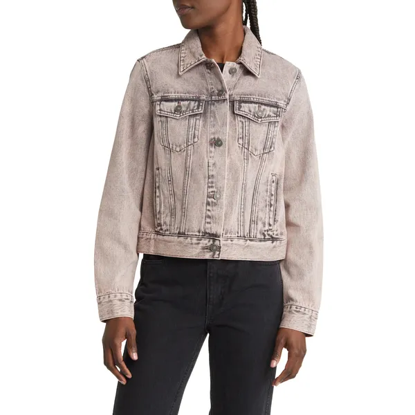 Shop Stylish Gray Denim Jacket | Versatile Outerwear | Fashion Essential