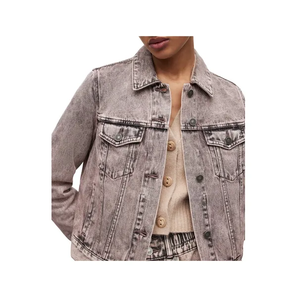 Shop Stylish Gray Denim Jacket | Versatile Outerwear | Fashion Essential