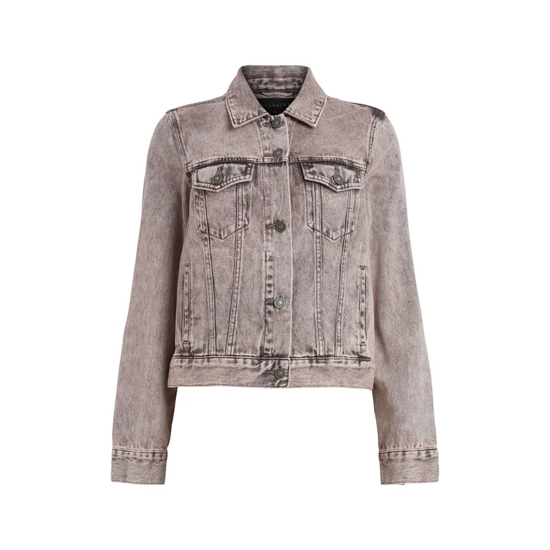 Shop Stylish Gray Denim Jacket | Versatile Outerwear | Fashion Essential