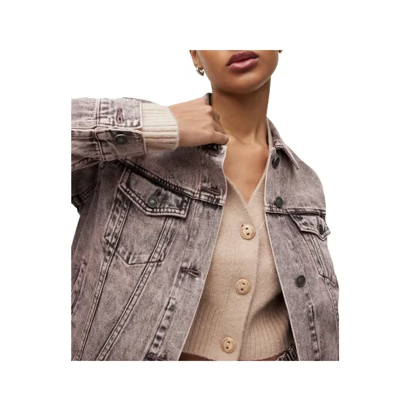 Shop Stylish Gray Denim Jacket | Versatile Outerwear | Fashion Essential