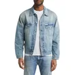 Shop Stylish Blue Padded Denim Jacket | Trendy Outerwear | Fashion Essential