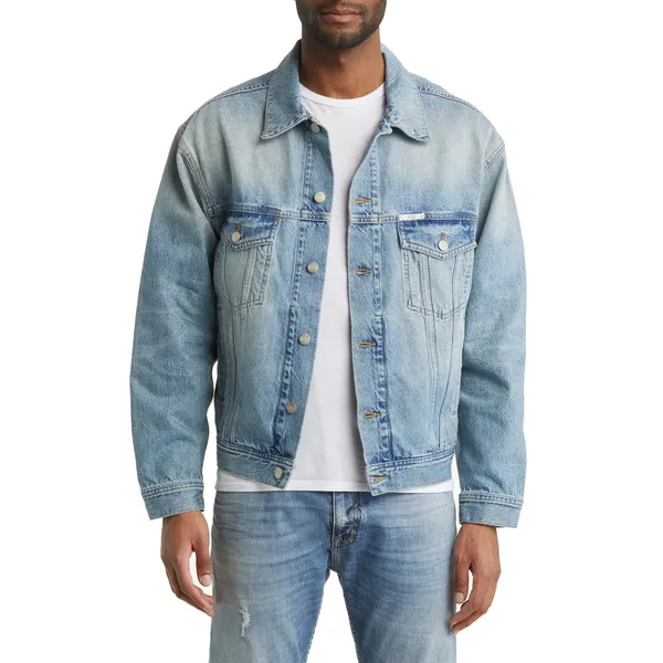 Shop Stylish Blue Padded Denim Jacket | Trendy Outerwear | Fashion Essential