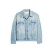 Shop Stylish Blue Padded Denim Jacket | Trendy Outerwear | Fashion Essential