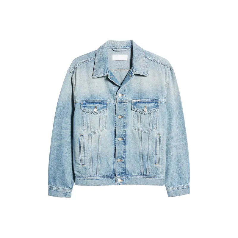 Shop Stylish Blue Padded Denim Jacket | Trendy Outerwear | Fashion Essential