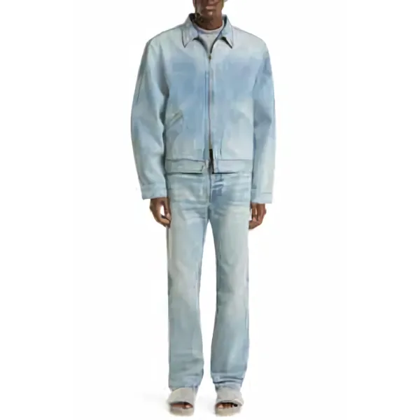 Shop Stylish Blue Padded Denim Jacket | Trendy Outerwear | Fashion Essential