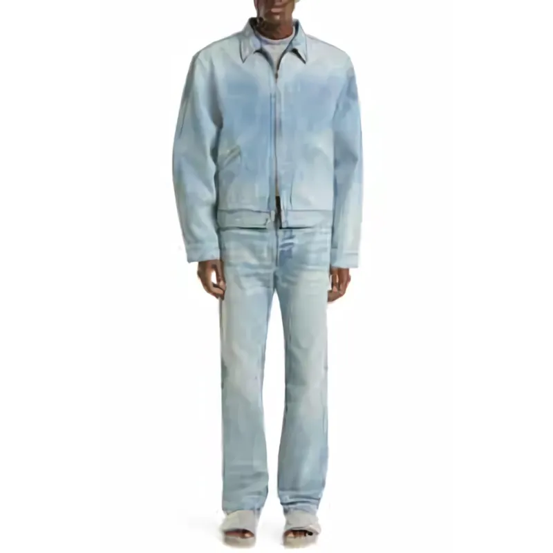 Shop Stylish Blue Padded Denim Jacket | Trendy Outerwear | Fashion Essential