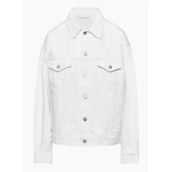 Shop Women’s Autumn White Denim Jacket | Trendy Outerwear | Fashion Essential