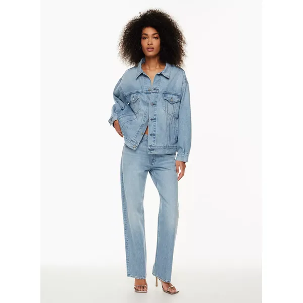 Shop High Quality Solid Color Denim Jacket | Casual Jeans Jacket Outerwear